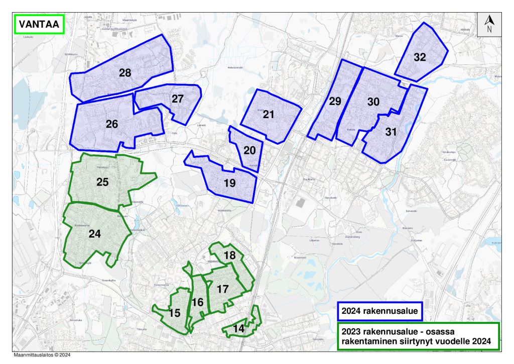Vantaa Alueet 14, 15, 16, 17, 18, 19, 20, 21, 24, 25, 26, 27, 28, 29, 30, 31, 32 (pdf)