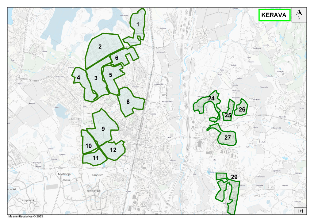 Kerava Alueet 1, 2, 3, 4, 5, 6, 8, 9, 10, 11, 12, 24, 25, 26, 27, 29 (pdf)