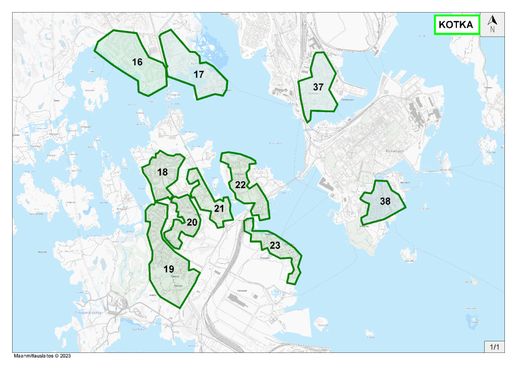 Kotka Alueet 16, 17, 18, 19, 20, 21, 22, 23, 37, 38 (pdf)