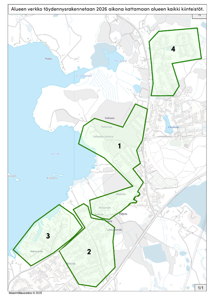 Verkon laajentamisprojekti - Kouvola Alueet 1,2,3,4 (pdf)