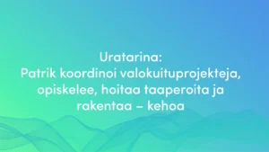 Partikin työntekijätarina Valoolla