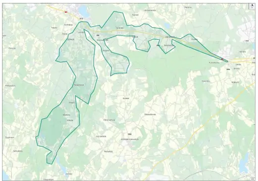 Projektikartta Hollola