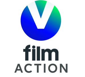 V film action -kanavan logo