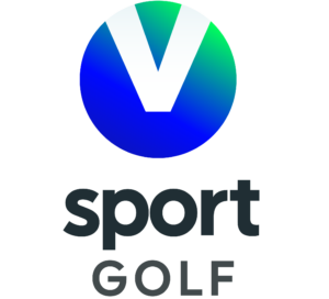 V sport golf -kanavan logo