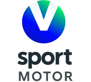 V sport motor -kanavan logo