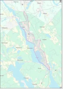 Hankekartta Laukaa 1