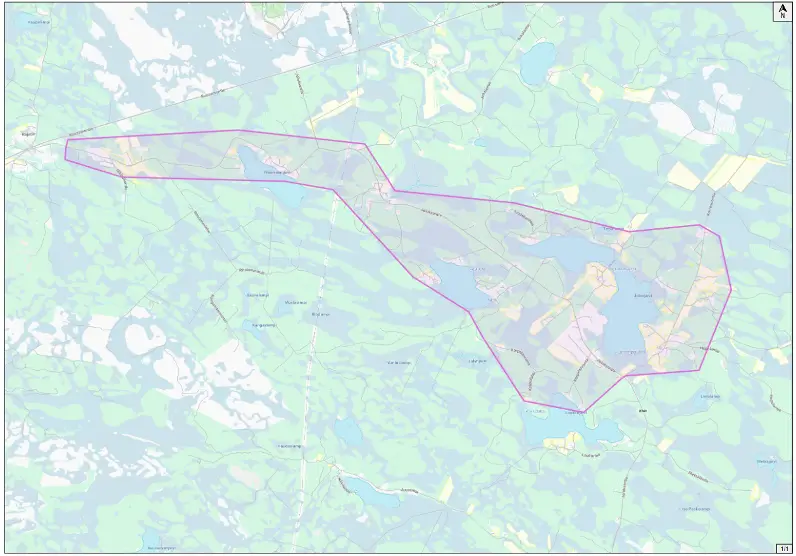 Hankekartta Oulu 121